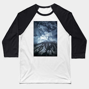 Mount St Helens erupting, May 1980 (E380/0784) Baseball T-Shirt